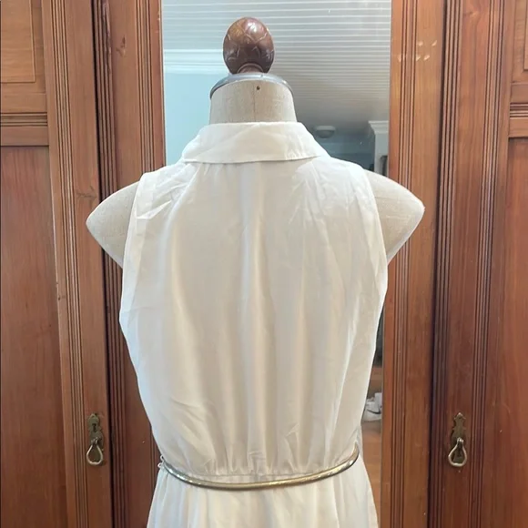 Vintage Cream Midi Dress - Picture 8 of 14